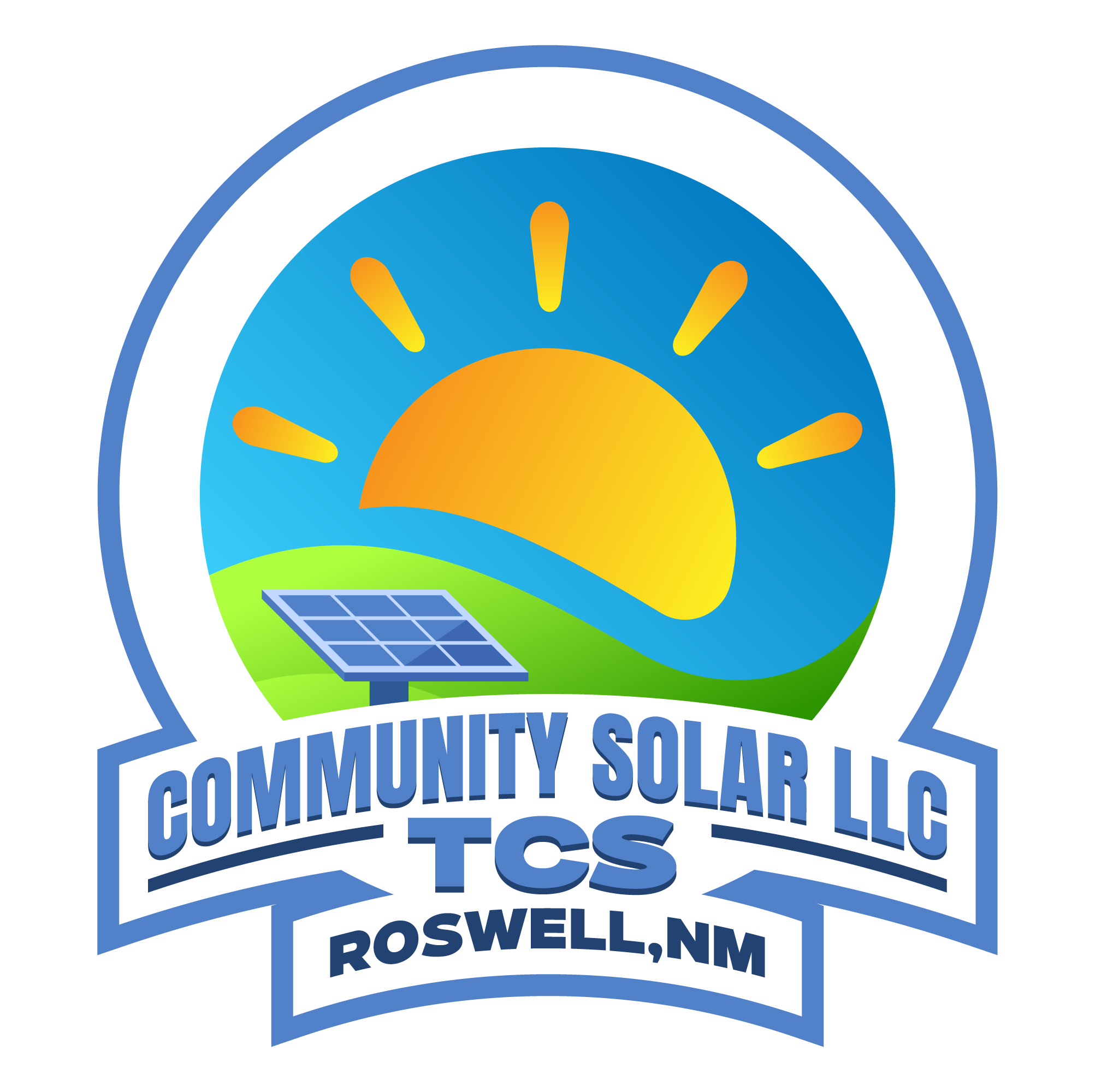 TCS Community Solar Logo